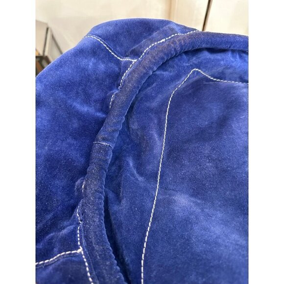 Proenza Schouler blue suede XL tote - Picture 11 of 11